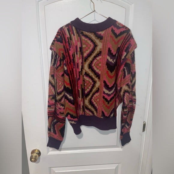FARM Rio Multicolor Crew Neck Sweater - Picture 10 of 11